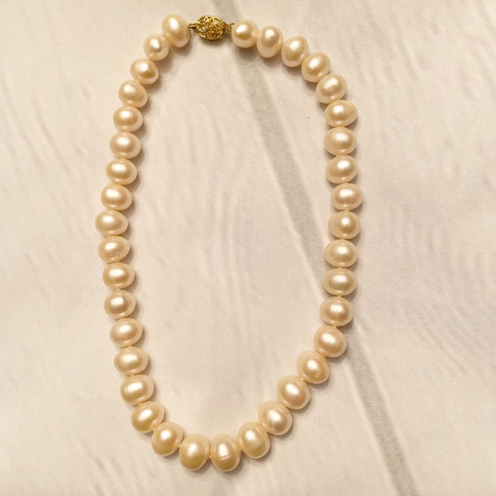 Vintage 12.5mm Pearl Necklace
